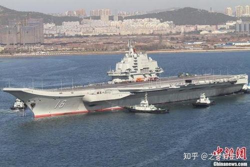 国产航空母舰试挂视频